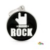 Ταυτοτητα My Family Charms Rock - Μαυρο