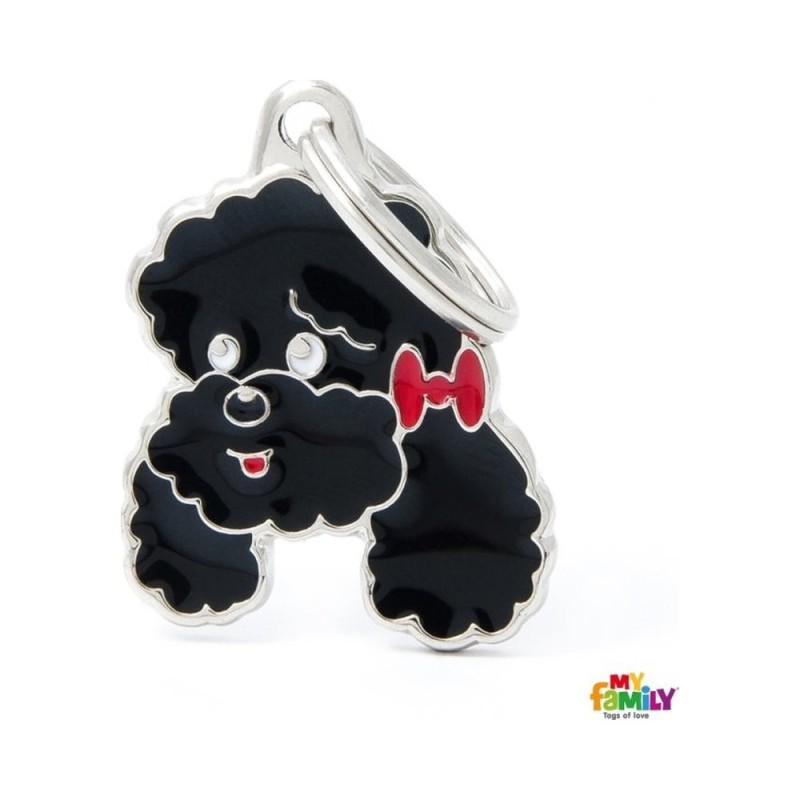 Ταυτοτητα My Family Friends Poodle - Μαυρο