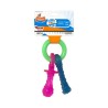 Nylabone Μασητικο Παιχνιδι Πιπιλα Για Κουταβια Με Γευση Μπεϊκον Xsmall