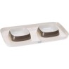Ferplast Tray Πλαστικος Δισκος Με Μπωλ 40X23X4,5Cm 0,4 L