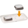 Ferplast Tray Πλαστικος Δισκος Με Μπωλ 40X23X4,5Cm 0,4 L