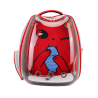 Denik Τσαντα Μεταφορας Backpack Διαφανη Φατσουλα Κοκκινη 40Χ33Χ25Cm