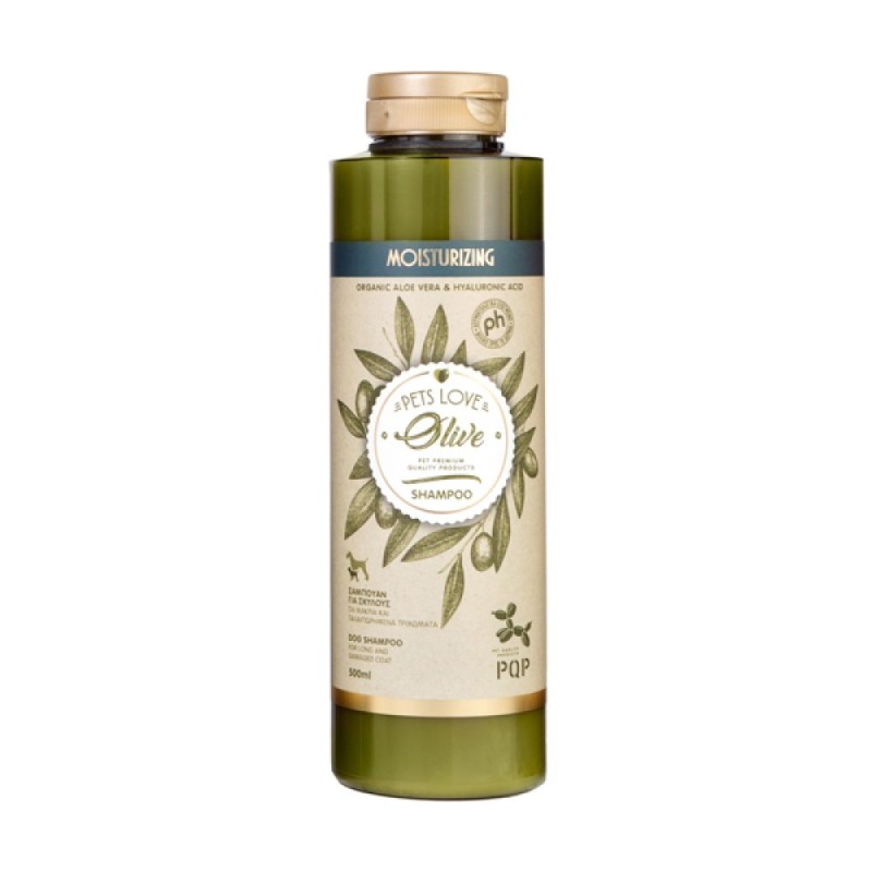 Pqp Σαμπουαν Ενυδατωσης Με Ελια Aloe Vera & Υαλουρονικο Οξυ 500Ml