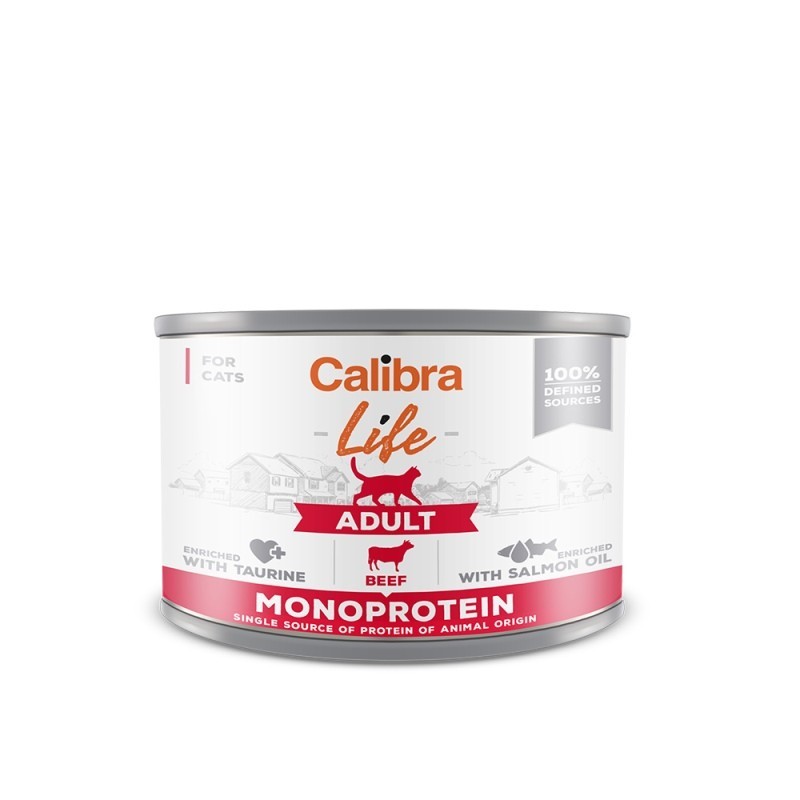 Calibra Cat Life Μονοπροτεινικη Βοδινο 200G