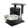 Denik Pets Ονυχοδρομιο Me Καθισμα & Φωλια No1 Σκουρο Γκρι 50Χ30Χ53Cm