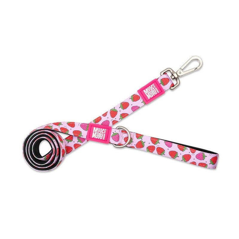 Max & Molly Οδηγος Σκυλου Strawberry Dream Xs 1Cm X 120Cm