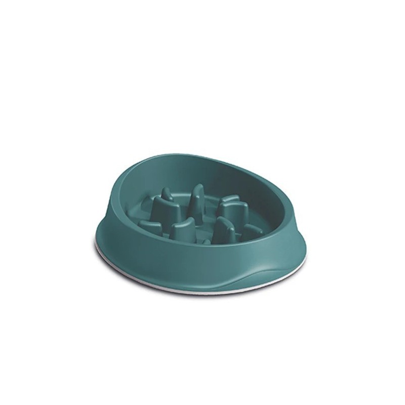 Stefanplast Μπωλ Αργου Ταισματος 20.5X20.5X6.5Cm 0.5L Πετρολ