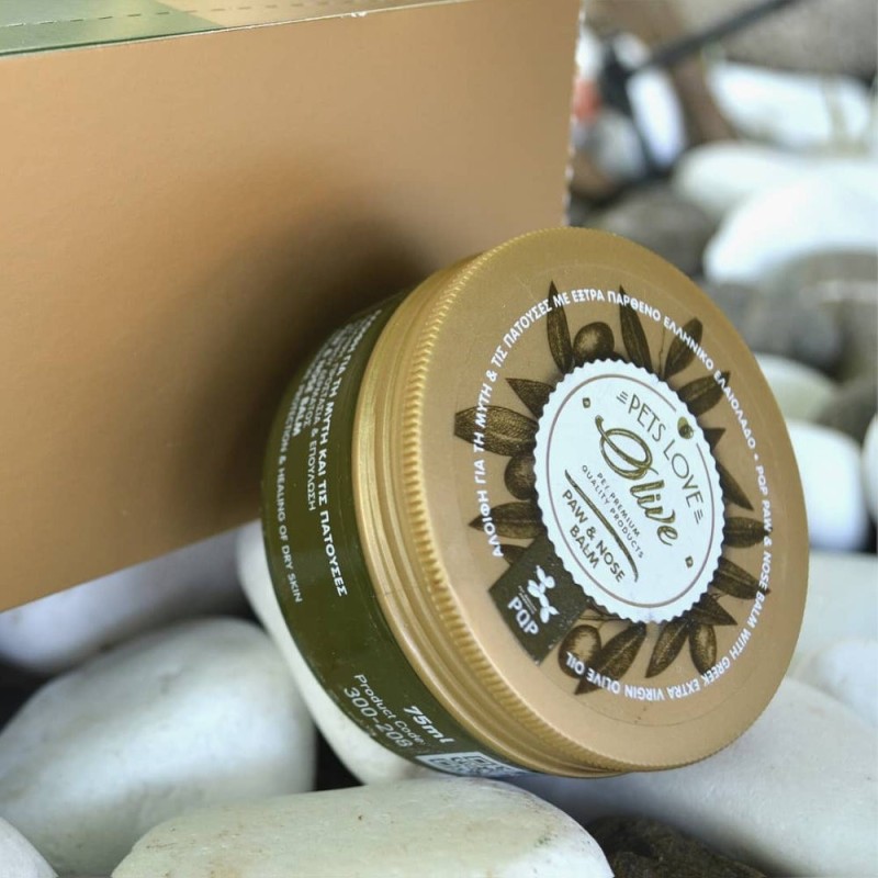 Pqp Olive Κρεμα Σκυλου Για Πατουσες & Μυτη 75Ml