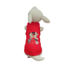 T-Shirt Σκυλου Gucci Mickey & Minnie Κοκκινο XL 40Cm