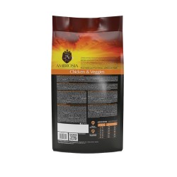 Ambrosia Adult Chicken & Veggies 2 Kg – Grain‑Free Τροφή με Κοτόπουλο & Λαχανικά για Σκύλους AM25048