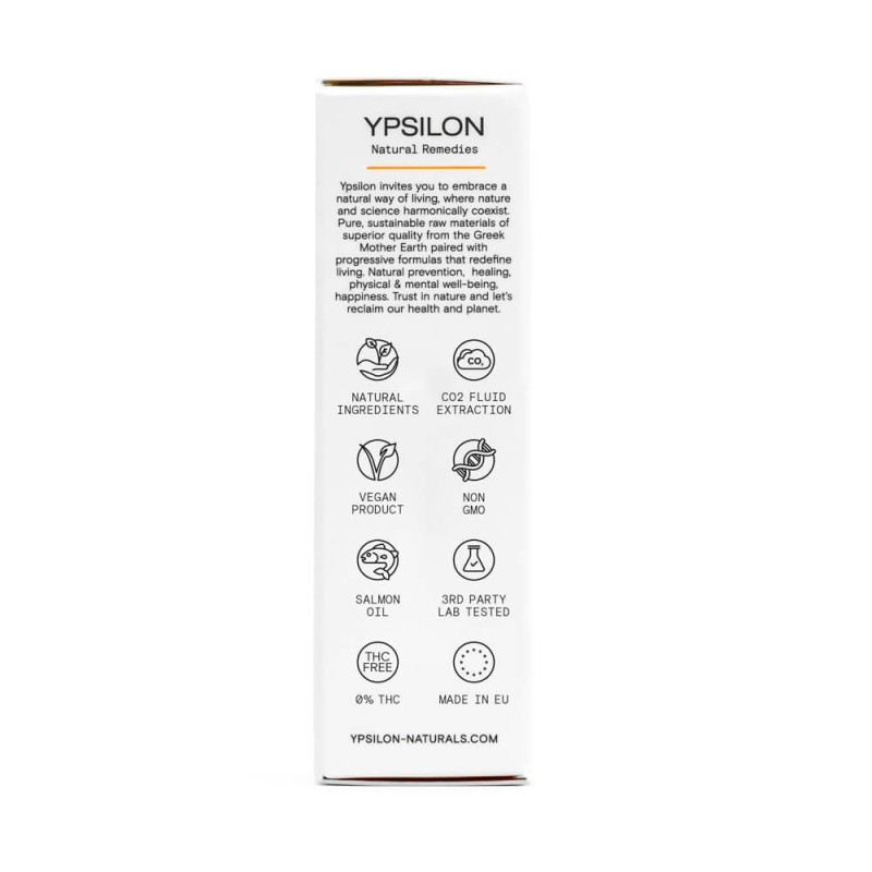 YPSILON Pet Care Έλαιο Κάνναβης Με Έλαιο Σολομού 10ml