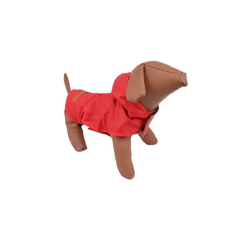 Woofmoda Αδιαβροχο Μπουφαν Σκυλου Κοκκινο 4XL 55Cm
