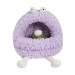 Zeze Pet Bed Purple Monster 38X38X35Cm 32-000