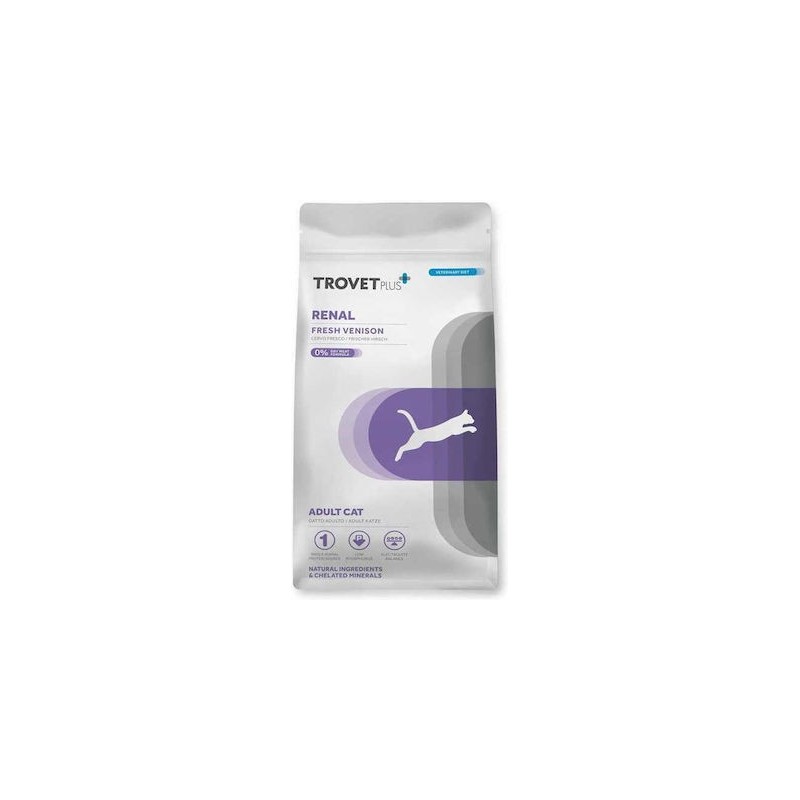 Trovet Plus Cat Renal Φρέσκο Ελάφι 1.2KG