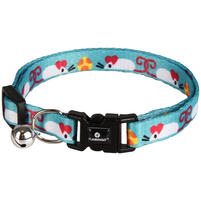 Flamingo Περιλαιμιο Γατας Με Ποντικακια 20-35Cm