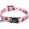Flamingo Περιλαιμιο Γατας Με Λουλουδια 20-35Cm Ροζ