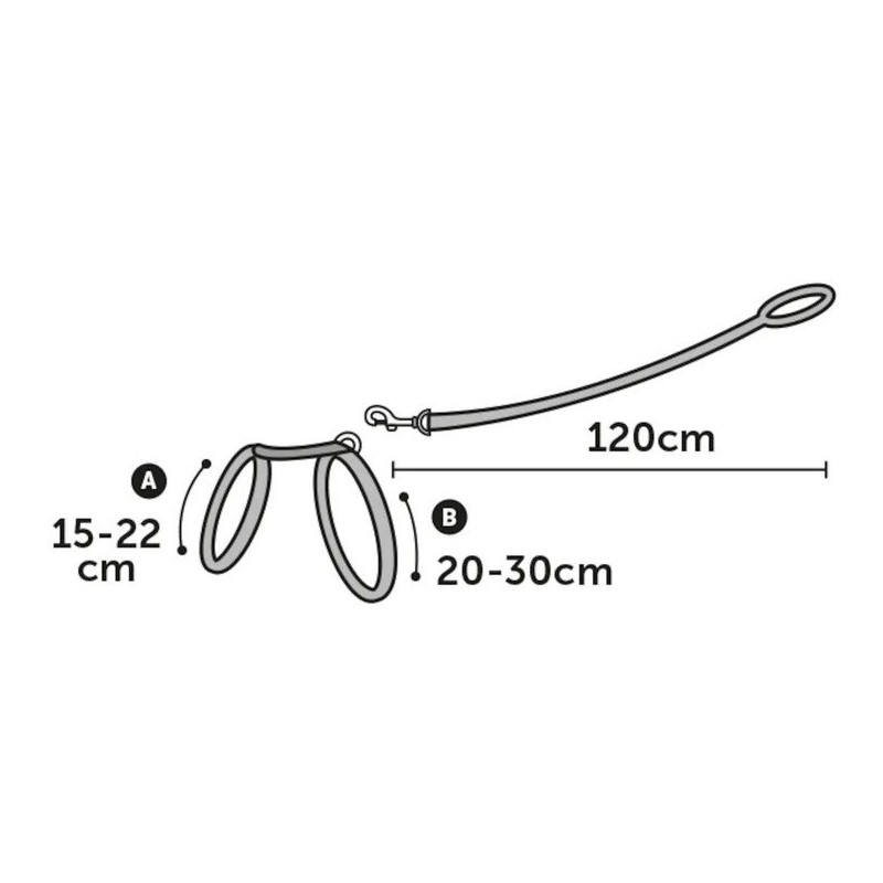 Flamingo Σαμαρακι Γατας Και Οδηγος Με Ποντικακια 20-30Cm/120Cm