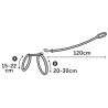 Flamingo Σαμαρακι Γατας Και Οδηγος Με Ποντικακια 20-30Cm/120Cm