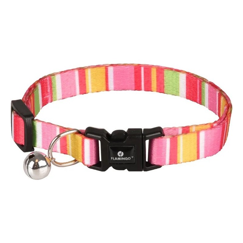 Flamingo Περιλαιμιο Γατας Πολυχρωμο 20-35Cm