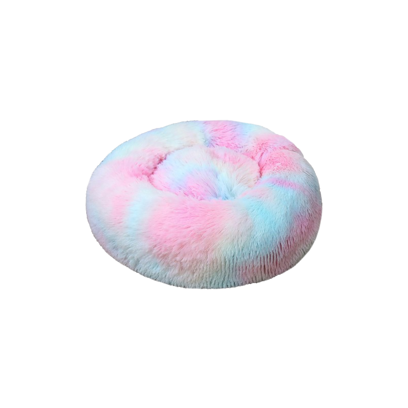 Denik Pets Γούνινο Antistress Fluffy Κρεβατι Στρογγυλο Σκυλου-Γατας 60Cm Unicorn