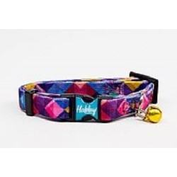 Habby Pet Περιλαιμιο Γατας Με Κουδουνακι Rainbow 10Μμ/19-27Cm 62058