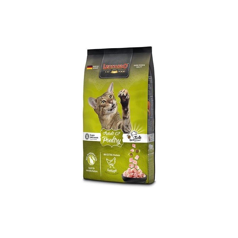 Leonardo Cat Adult Grain Free Poultry 7.5Kg