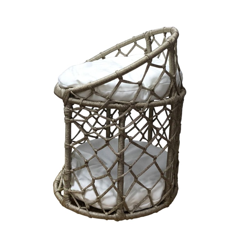 Paw Care Διπλη Φωλιά Καφε Ανοιχτο 60x46Cm