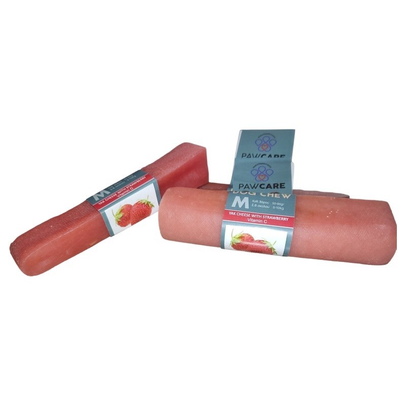 Paw Care Yak Medium Με Φράουλα