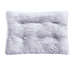 Γουνινο Antistress Fluffy Μαξιλαρι Τετραγωνο Σκυλου-Γατας 94X63Cm Γκρι
