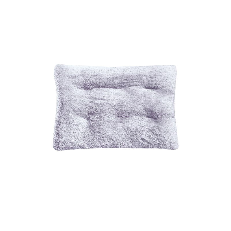 Denik pets Γουνινο Antistress Fluffy Μαξιλάρα Ορθογωνια Σκυλου-Γατας 94X63Cm Γκρι Ανοιχτο