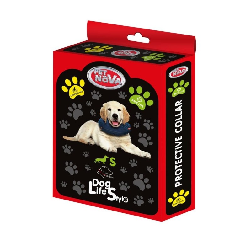 Pet Nova Κολαρο Ελισαβετ Φουσκωτο Small 18-30cm