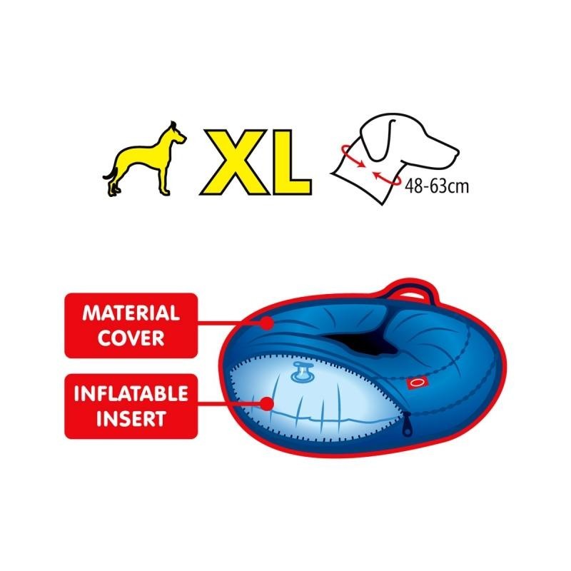 Pet Nova Κολαρο Ελισαβετ Φουσκωτο XLarge 48-63cm
