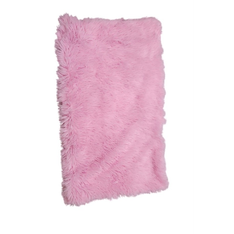 Denik Pets Fluffy Κουβέρτα Σκυλου-Γατας Small Ροζ