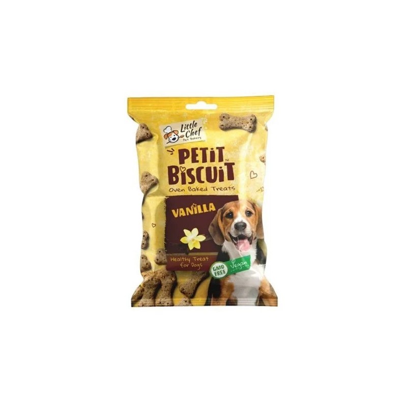 Little Chef Μπισκότα Σκύλου Με Βανίλια 150g