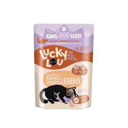 Lucky Lou LifeStage Adult Πουλερικά & Σολομός με Κολοκυθάκι 300gr