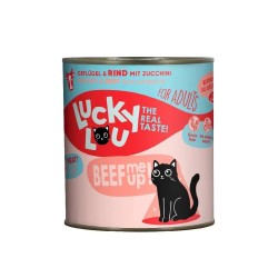Lucky Lou LifeStage Adult Πουλερικά & Βοδινό με Κολοκυθάκι 800gr