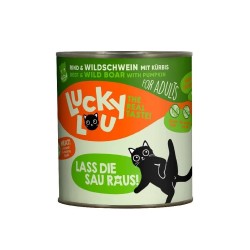 Lucky Lou LifeStage Adult Βοδινό & Αγριογούρουνο με Κολοκύθα 800gr