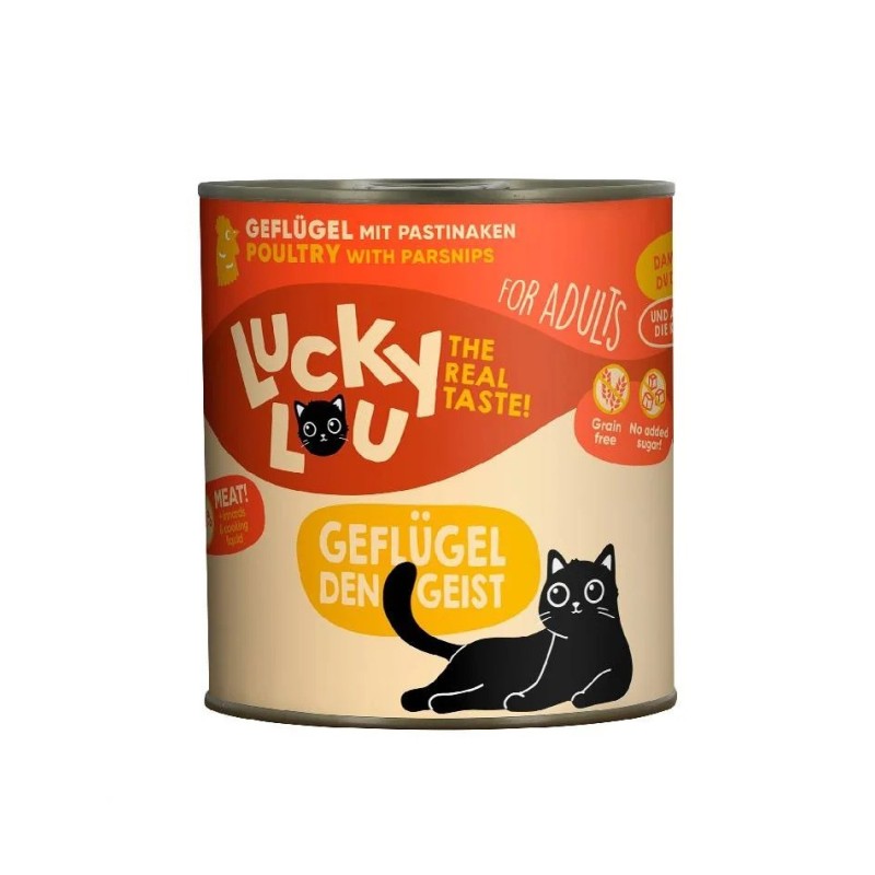 Lucky Lou LifeStage Adult Πουλερικά με Παστινάκι 800gr