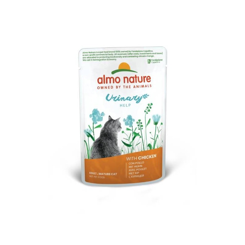 Almo Nature Daily Φακελακι Urinary Help Κοτοπουλο 70Gr