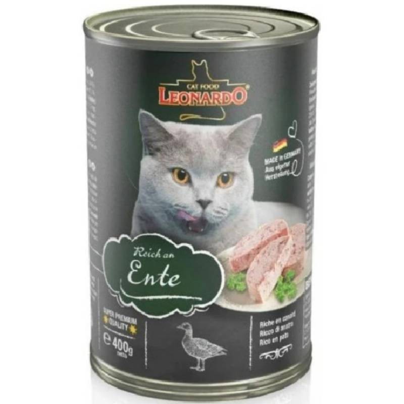 Leonardo Κονσερβα Γατας Με Παπια 400G