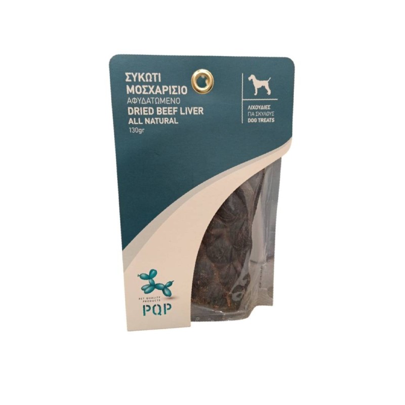 Pqp Συκώτι Μοσχαρίσιο Αφυδατωμένο 130gr Λήξη 9/2025