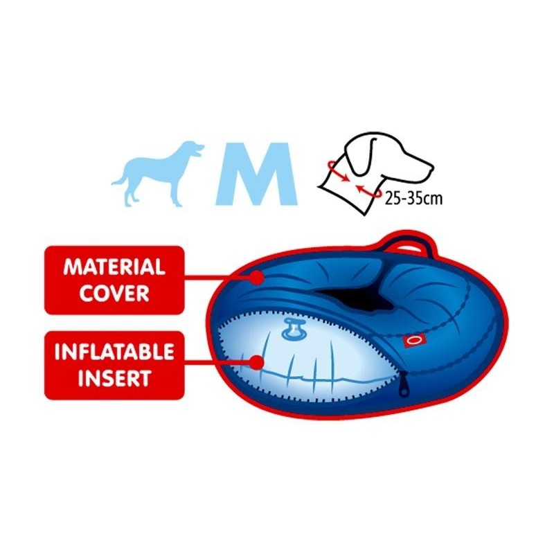 Pet Nova Κολαρο Ελισαβετ Φουσκωτο Medium 25-35cm