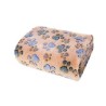 Denik Fleece Κουβερτα Μπεζ Με Πατουσες 76X52Cm