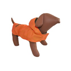 Woofmoda Αδιαβροχο Μπουφαν Σκυλου Πορτοκαλί 55Cm