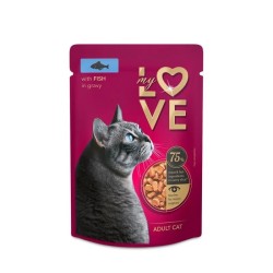 My Love Φακελακι Γατας Ψαρι Σε Σαλτσα 85G