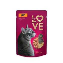 My Love Φακελακι Γατας Συκώτι Σε Σαλτσα 85G