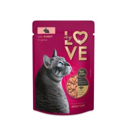 My Love Φακελακι Γατας Κουνελι Σε Σαλτσα 85G