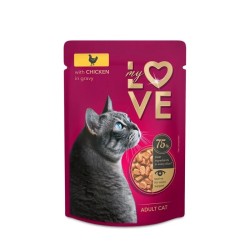 My Love Φακελακι Γατας Κοτοπουλο Σε Σαλτσα 85G