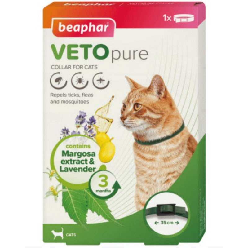 Beaphar Vetopure Απωθητικο Περιλαιμιο Γάτας 35Cm