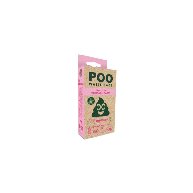 M-Pets Σακουλακια Υγιεινης Εco Friendly Τριανταφυλλο 4x60Τμχ